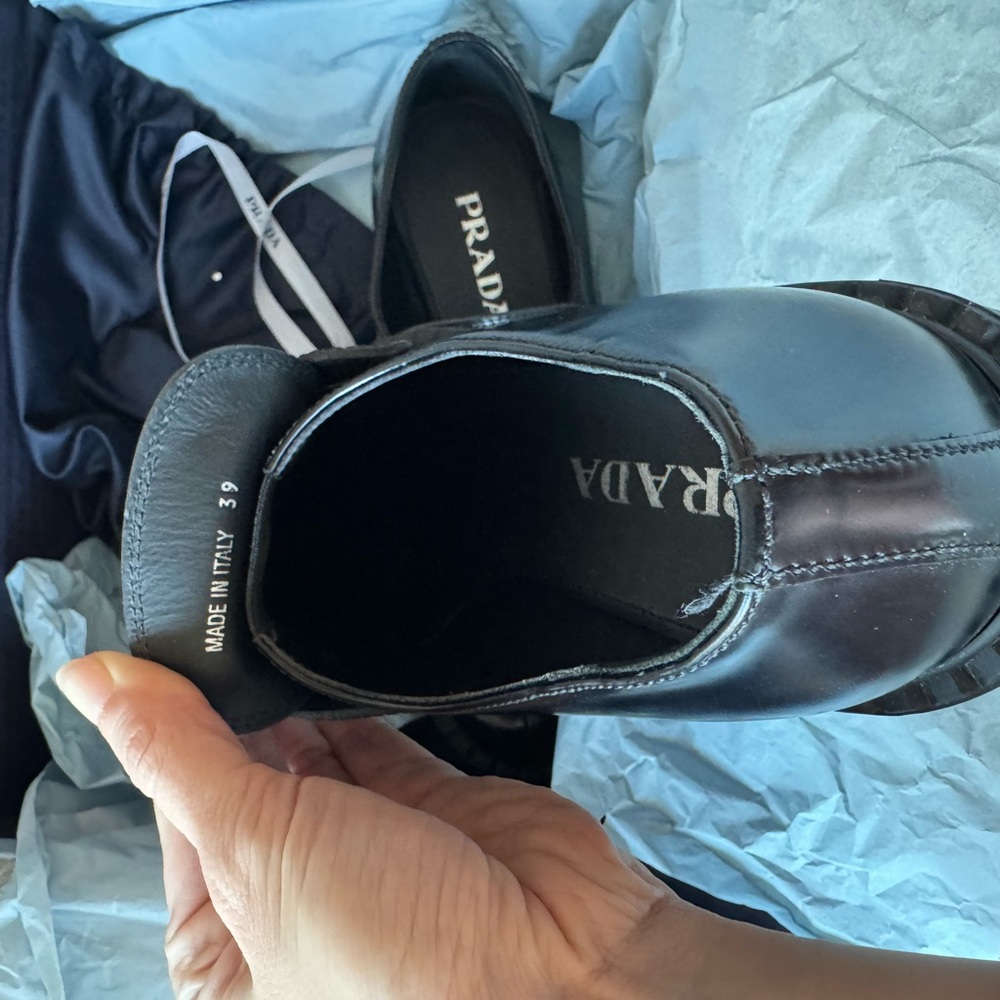 Prada Women Black Loafers - Picture 5 of 6
